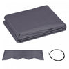 Outsunny Remplacement Dehousse D'auvent Exterieur En Tissu 11'x8'