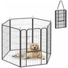 Parc pour chien a 6 panneaux, 39\"H, pour grands chiens