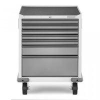 Armoire à outils modulaire de série Premier à 7 tiroirs de Gladiator - ardoise grise
