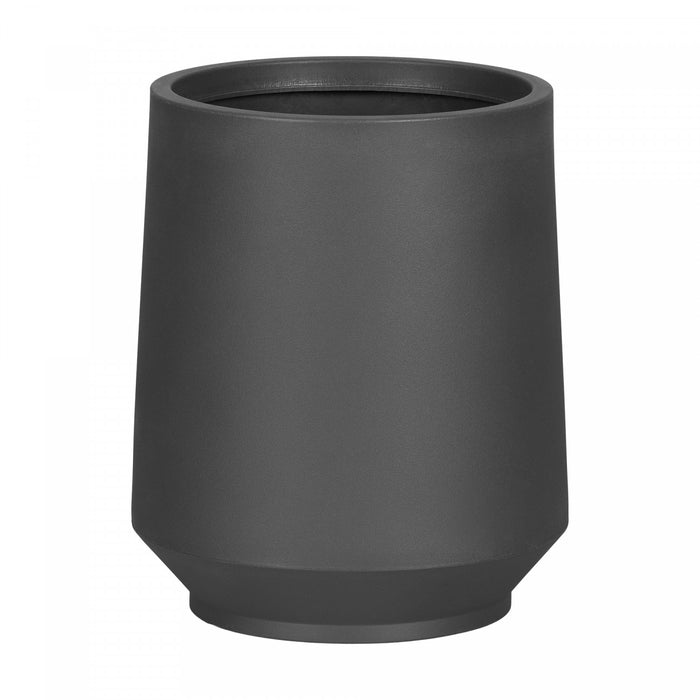 Cache-pot Dalya 19 po - gris foncé