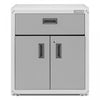 Armoire modulaire GearBox à portes 3/4 de Gladiator - ardoise grise