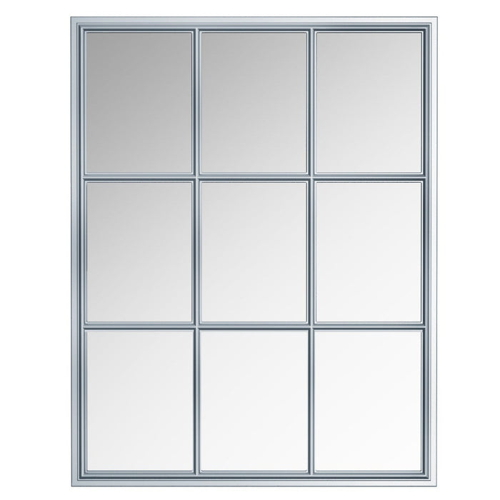 Miroir Trepion de 36 po argenté