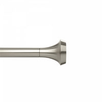 Tringle à rideaux extensible Ella de Umbra acier nickel de 1 po - 72 po à 144 po