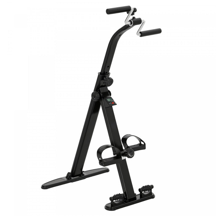 Soozier Velo D'exercice Pliable Pour Jambes Avec Moniteur Lcd