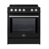 Cuisiniere a induction encastrable Leonardo Espresso de 30 po, noire – FFSIN0982-30BLK