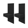 Milano Floating Nightstand Extension Panel Set of 2 | Panneau d'extension et table de nuit Milano