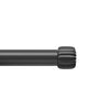  Tringle à rideaux extensible Cleo de Umbra noir mat de 1 po - 66 po à 120 po