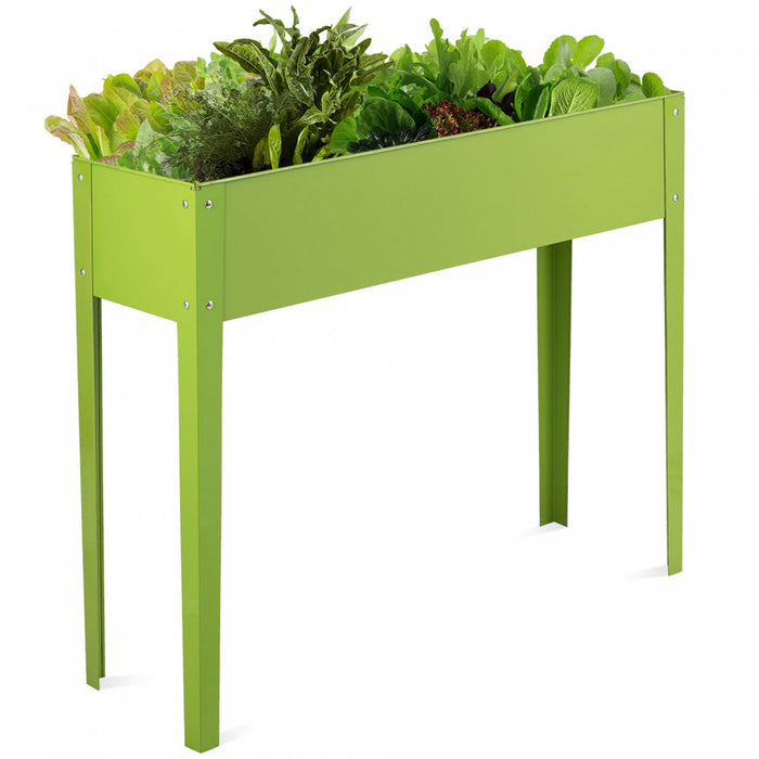 Costway 40 \"x12\" Stand De Plante De Jardin Eleve En Plein Air Souleve Haut Lit De Fleurs