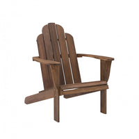 Chaise Adirondack pour la terrasse - brune