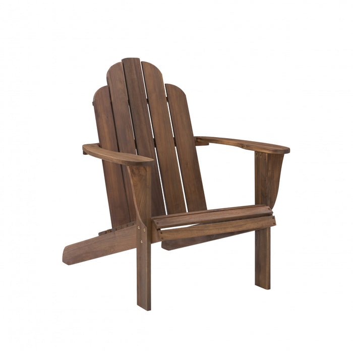 Chaise Adirondack pour la terrasse - brune