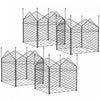 Outsunny Lot De 4 Cages En Fil Pour Proteger Les Plantes Contre Les Animaux