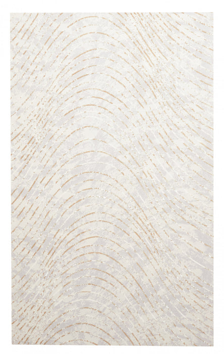 Tapis Contemporain/Moderne Sienna 8'0\" x 10'0\" en Gris