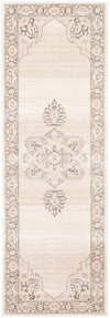 Carpette longue Myra ivoire - 2 pi 8 po x 8 pi 2 po   