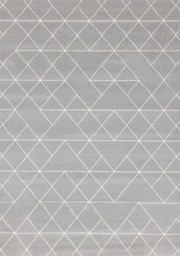 Carpette Florence à motifs de triangles abstraits - 4 pi 7 po x 6 pi 7 po