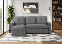 Canape-Lit Convertible, Chaise De Rangement, 90