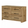 Barcelo Commode 6 tiroirs Chêne nordique, de Meubles South Shore