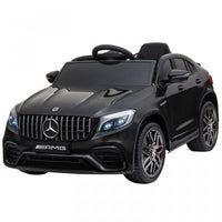 Voiture Jouet Pour Enfants Aosom 12v Avec Telecommande, Coupe Mercedes Benz Amg Glc63s, 2 Vitesses,