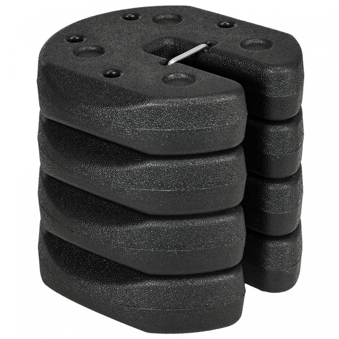 Outsunny Set de Poids pour Tonnelle Pop-Up, Set de 4 Poids pour Tente, Total 12 kg