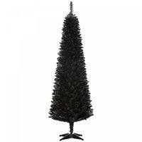 Homcom Sapin De Noel Artificiel Mince Avec 390 Branches Realistes