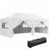 Outsunny Tente Exterieure Facile A Plier Gazebo De Fete 10'x20', Blanc