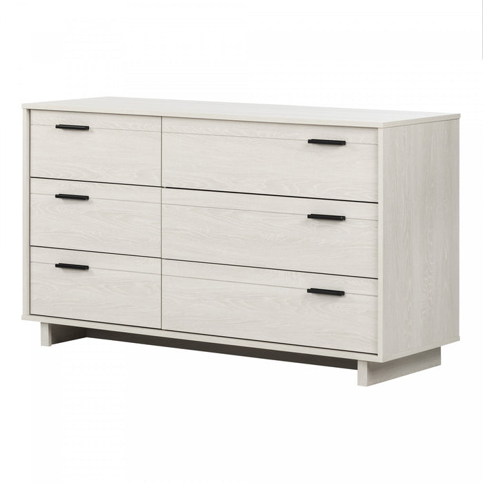 Fynn Commode 6 Tiroirs - Chene Hivernal