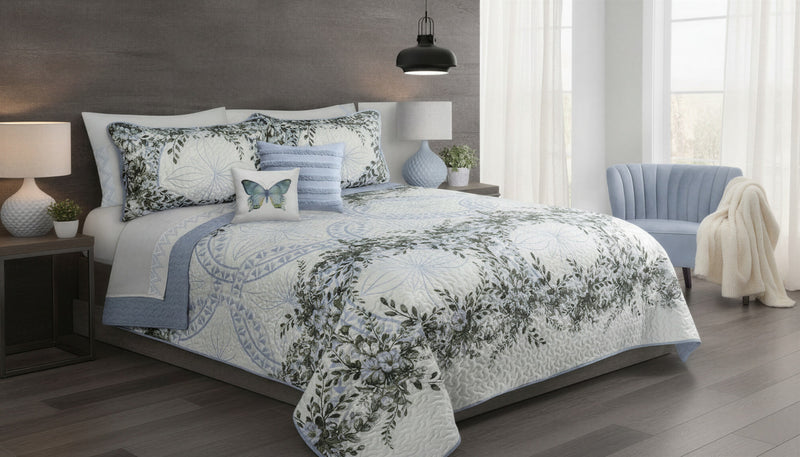 Ensemble de Courtepointe Queen 3 Pieces
