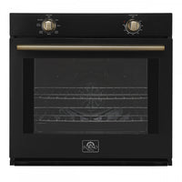  Four mural simple Vomero 30 po, noir, four a convection de 5 pi³ - FBOEL1370-30BLK