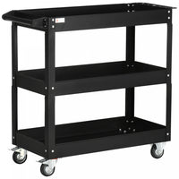 Durhand Chariot A Outils Roulant A 3 Niveaux, Chariot Utilitaire