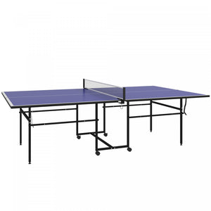 Soozier Table De Ping-pong, Ensemble De Tables De Ping-pong Pliantes, Bleu