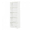 Axess Bibliotheque 5 Tablettes - Blanc Solide