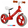 Honey Joy Kids Balance Bike Toddler Training Bike W / Feetrests Pour 2-5 Ans Rouge