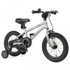 Velo Costway 14 Pouces Pour Enfants De 3 A 5 Ans Avec Selle Reglable Et Guidon Antiderapant Argent