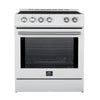 Cuisiniere a induction encastrable Leonardo Espresso de 30 po, blanche – FFSIN0982-30WHT