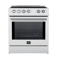 Cuisiniere a induction encastrable Leonardo Espresso de 30 po, blanche – FFSIN0982-30WHT