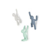 Crochets muraux Buddy de Umbra - gris et verts