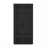 Armoire bibliotheque moderne Rivington 38\" en noir