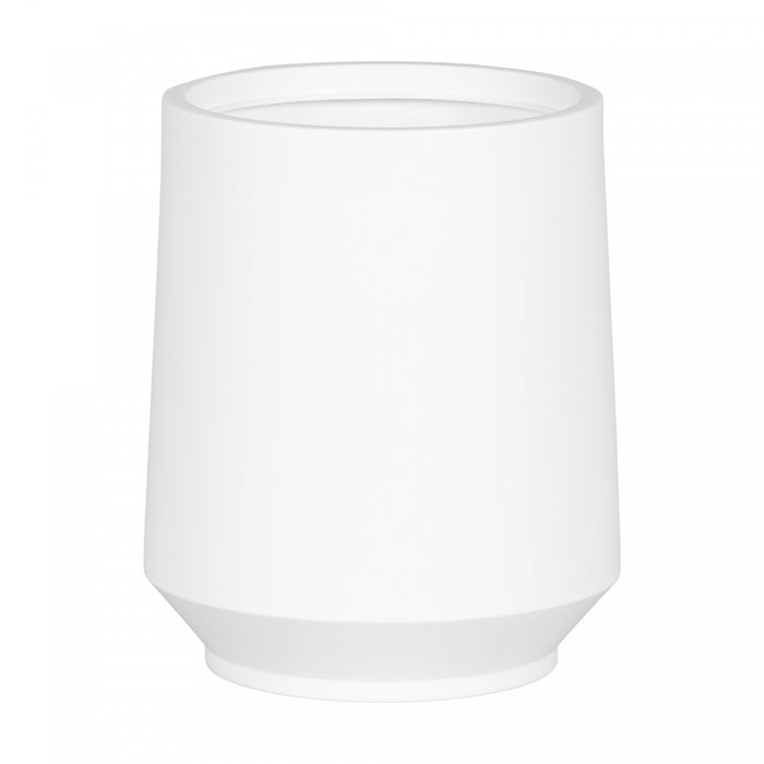 Cache-pot Dalya 19 po - blanc