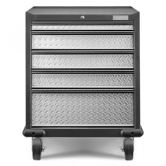 Tiroir GearDrawer de série Premier de Gladiator - bande de roulement argentée