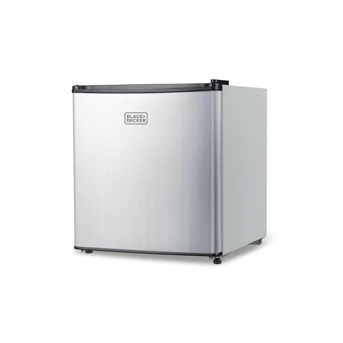 Refrigerateur compact BLACK+DECKER serie BCRK, 1,7 pi³, aspect inox, BCRK17V