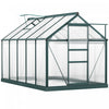 Outsunny 10.2' X 6.3' X 6.6' Entree Jardin Serre Polycarbonate Panneaux Plantes Fleur Croissance Abri Exterieur Maison Chaude Portable Cadre En Aluminium