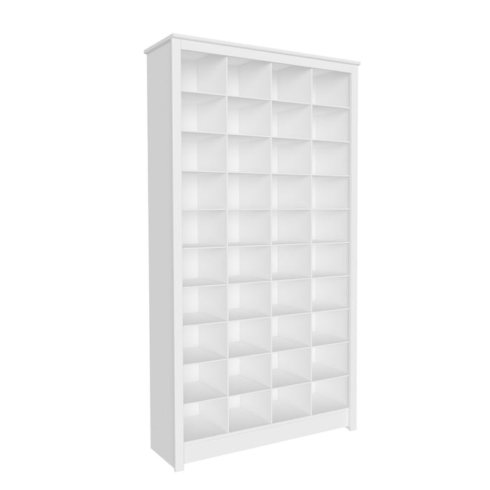 Support de rangement de Prepac pour 40 paires de chaussures - blanc