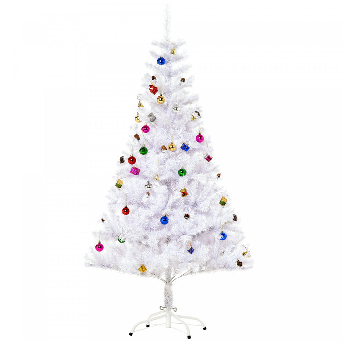 Homcom Arbre De Noel Artificiel 5 Pieds 680 Pointes De Branches