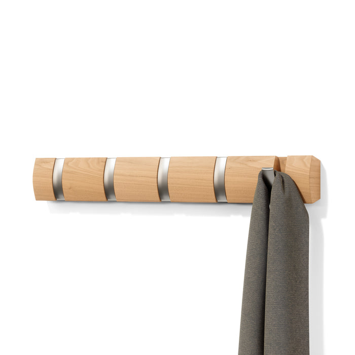 5 crochets muraux Flip de Umbra - naturels
