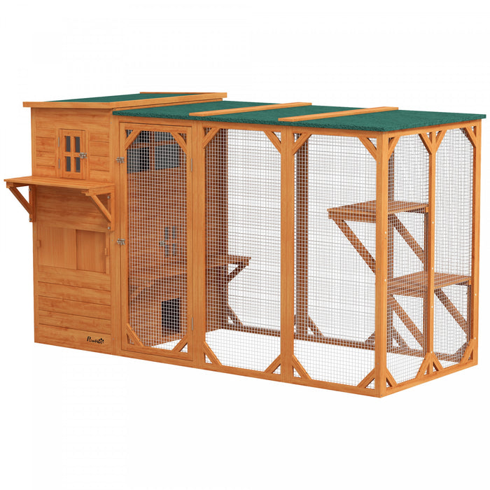 Chat Pour Chat Toit, Plates-formes, Portes Verrouillables