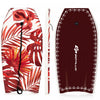 Costway 41\" Bodyboard Surfboard Leger W / Poignet Leash Fin Eps Core Pour Les Enfants Et Les Adultes