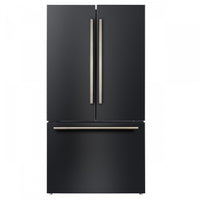 Refrigerateur Rivello de 36 po a portes francaises noires, certifie Energy Star – FFFFD1783-36BLK