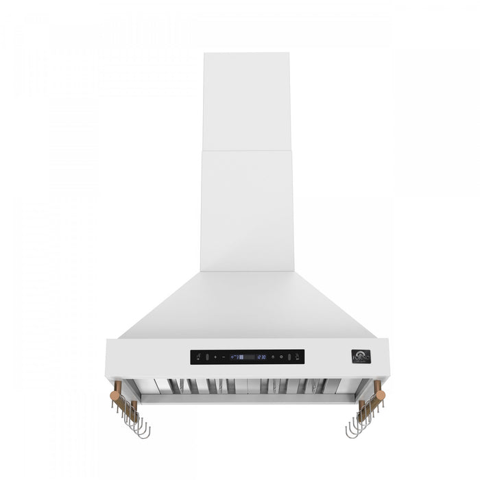 Hotte de cuisiniere murale Venezia de 30 po, blanc-FRHWM5503-30WHT