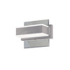 Lumière de coiffeuse murale Viola de Dainolite avec fini chromé poli et 1 ampoule à DEL
