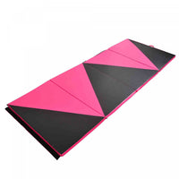 Soozier Tapis De Gymnastique Pliable 10,2 X 25,4 X 5,1 Cm, Tapis D'exercice Avec Poignees De Transpo
