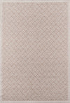 Tapis Contemporain Eve 5'0\" x 7'6\" en brun